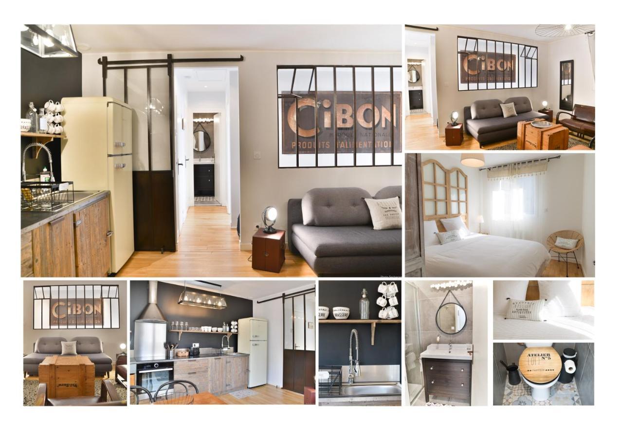 Guest House " Gite L'Atelier Du 6"- Calme - Jardin トゥール エクステリア 写真